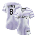 Colorado Rockies Ryan Ritter Women's Home Replica Jersey | White