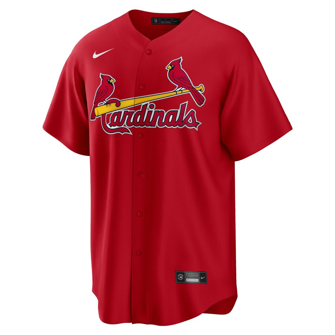 St. Louis Cardinals Lars Nootbaar Big & Tall Alternate Replica Jersey | Red
