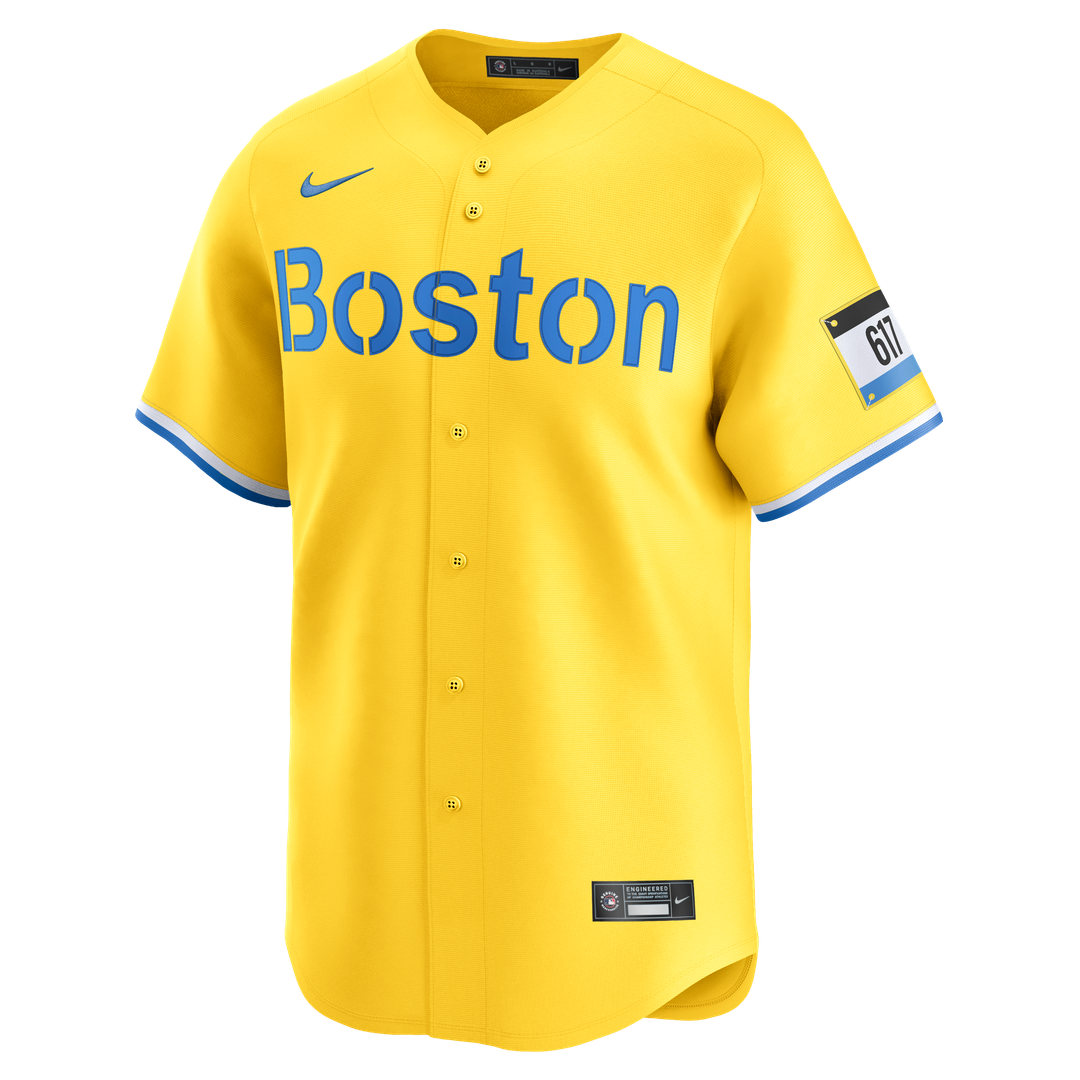 Boston Red Sox City Connect Limited Jersey | Gold