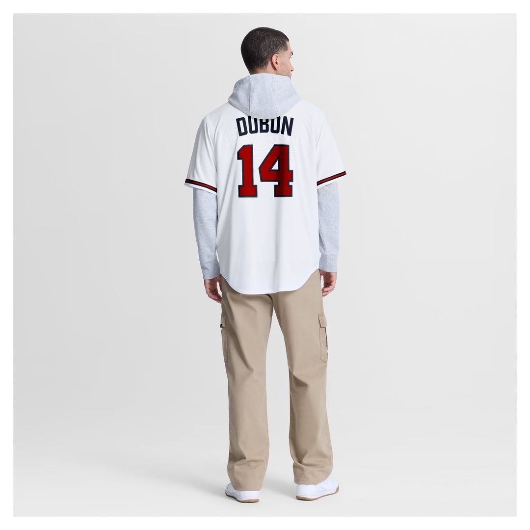 Atlanta Braves Mauricio Dubón Home Replica Jersey | White