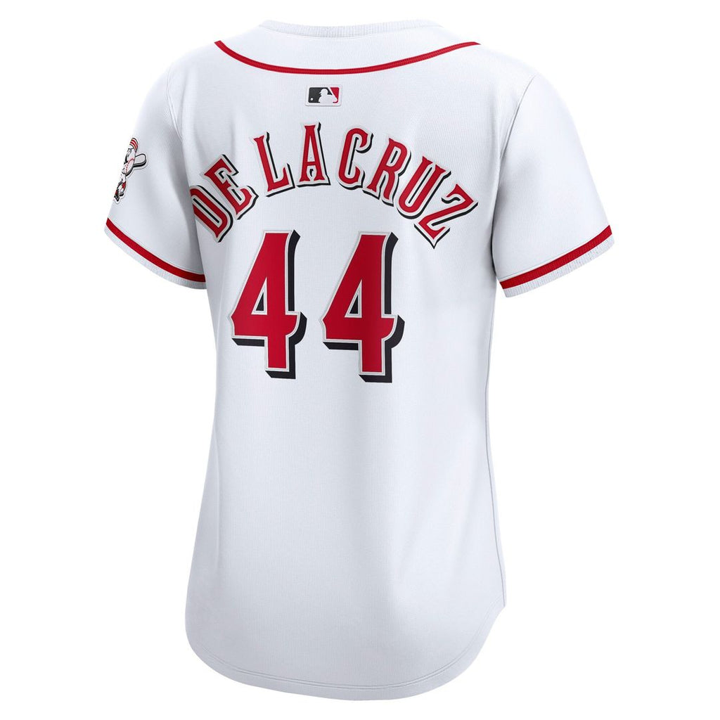 Cincinnati Reds Elly De La Cruz Women's Home Limited Jersey | White
