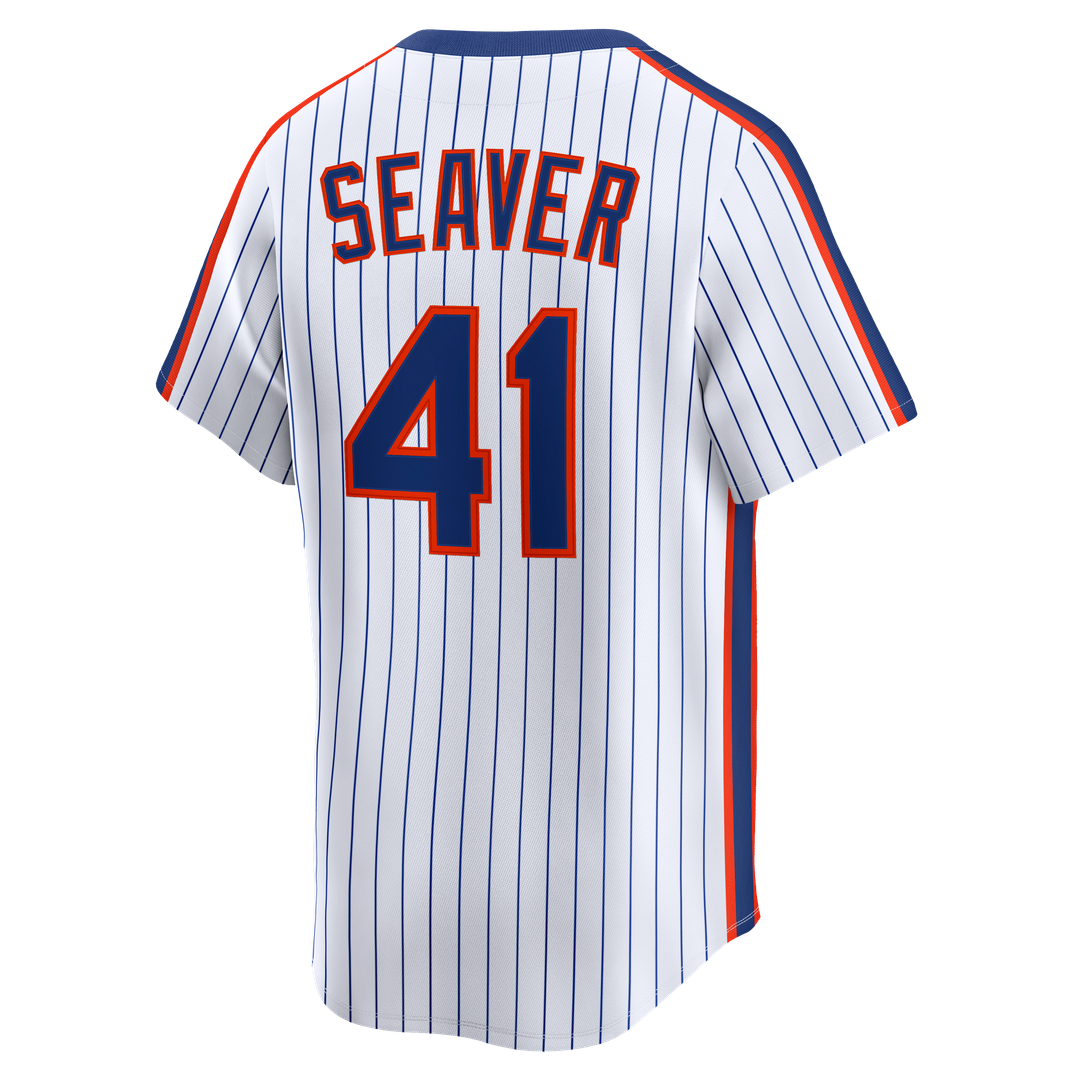 New York Mets Tom Seaver Cooperstown Limited Jersey | White