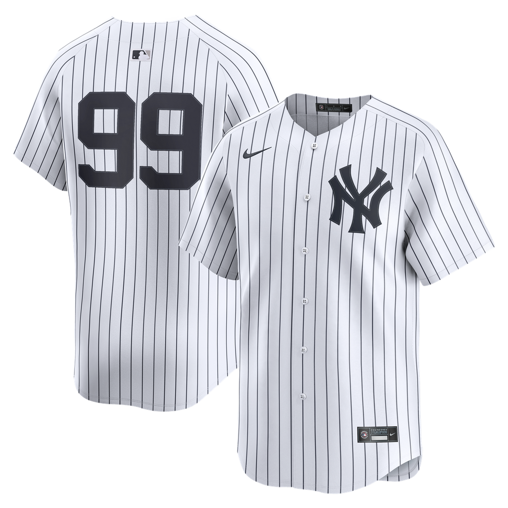 New York Yankees Aaron Judge Home Limited Jersey | White