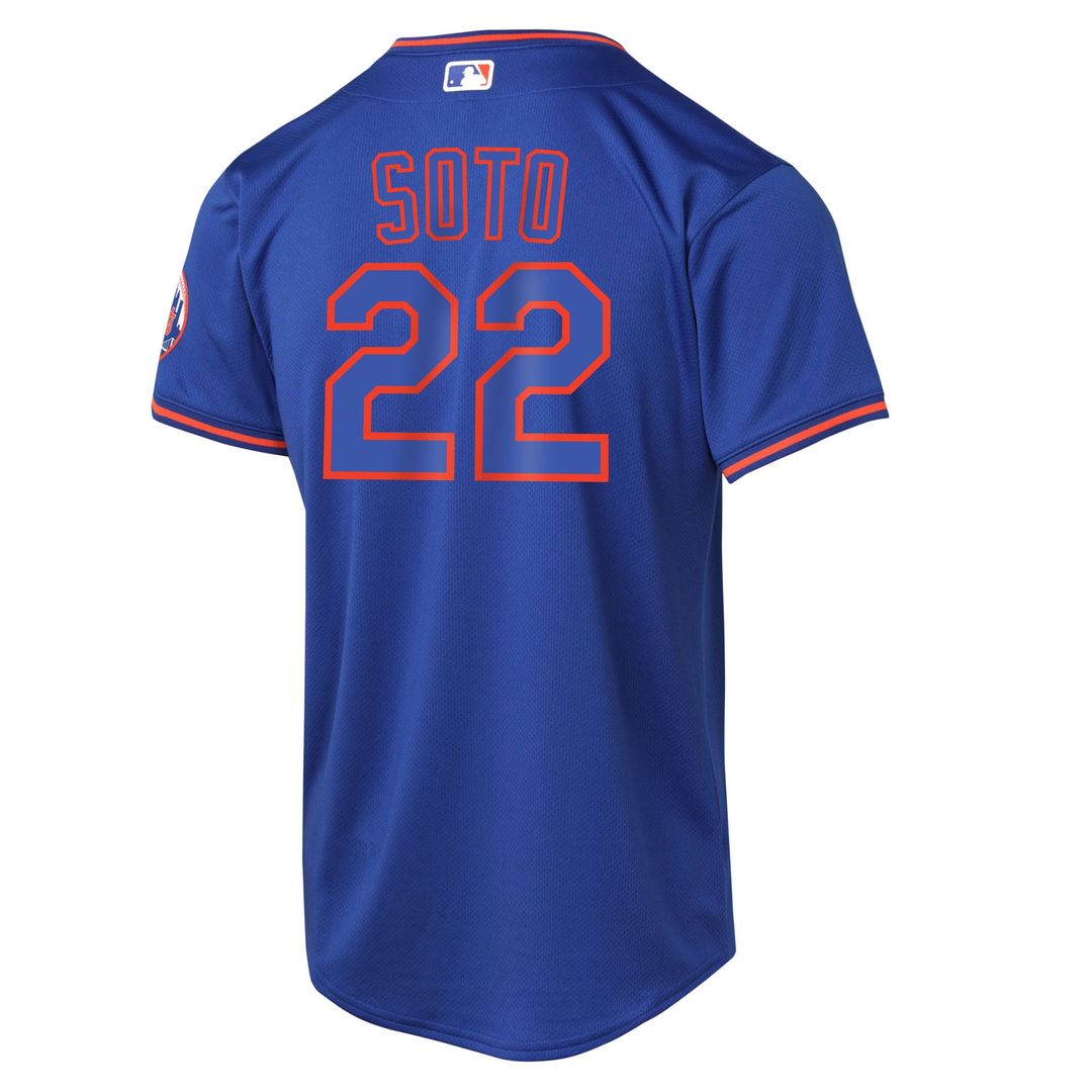 New York Mets Juan Soto Youth Home Limited Jersey | White
