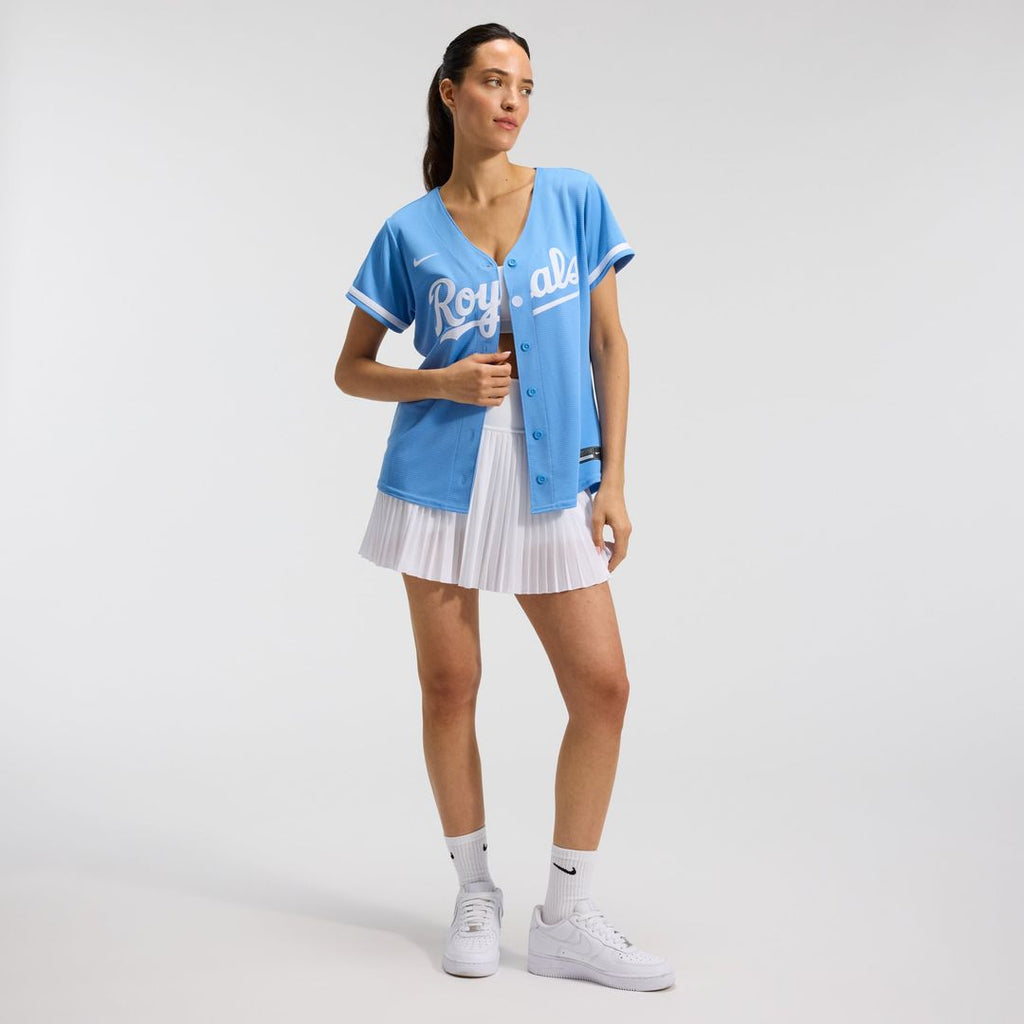 Kansas City Royals Women's Alternate Replica Team Logo Jersey | Light Blue