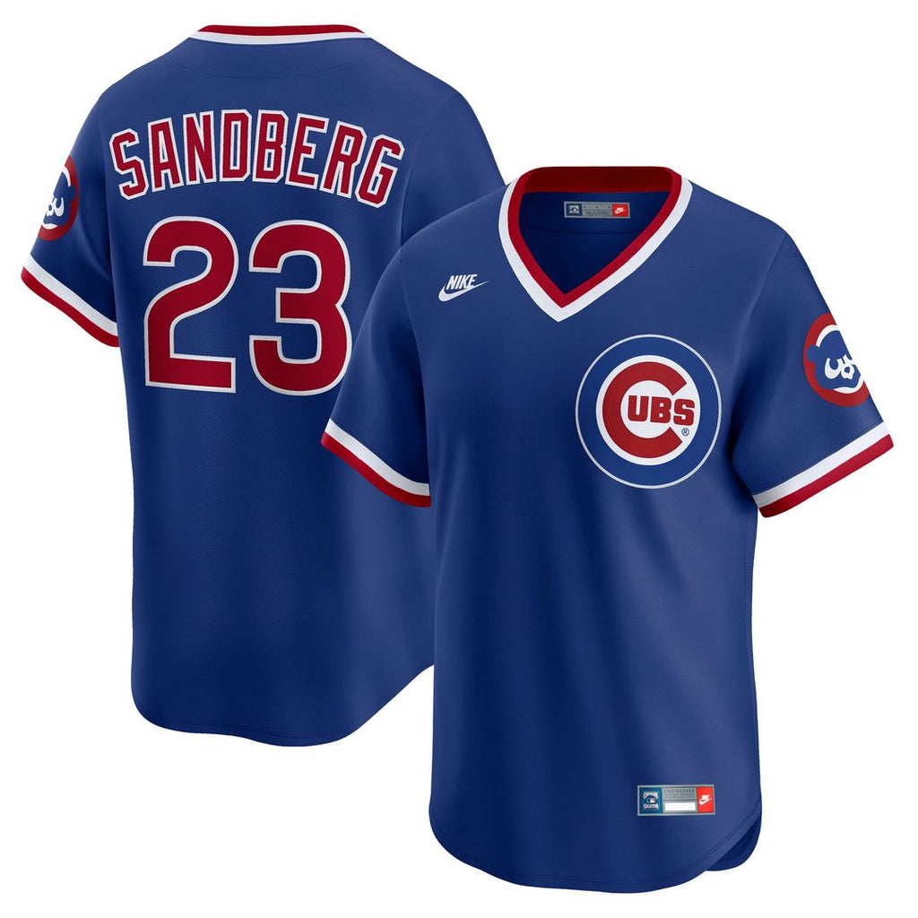 Chicago Cubs Ryne Sandberg Throwback Cooperstown Limited Jersey | Royal
