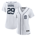Detroit Tigers Tarik Skubal Women's Home Replica Jersey | White