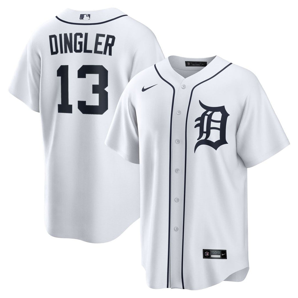 Detroit Tigers Dillon Dingler Home Replica Jersey | White