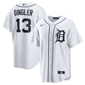 Detroit Tigers Dillon Dingler Home Replica Jersey | White