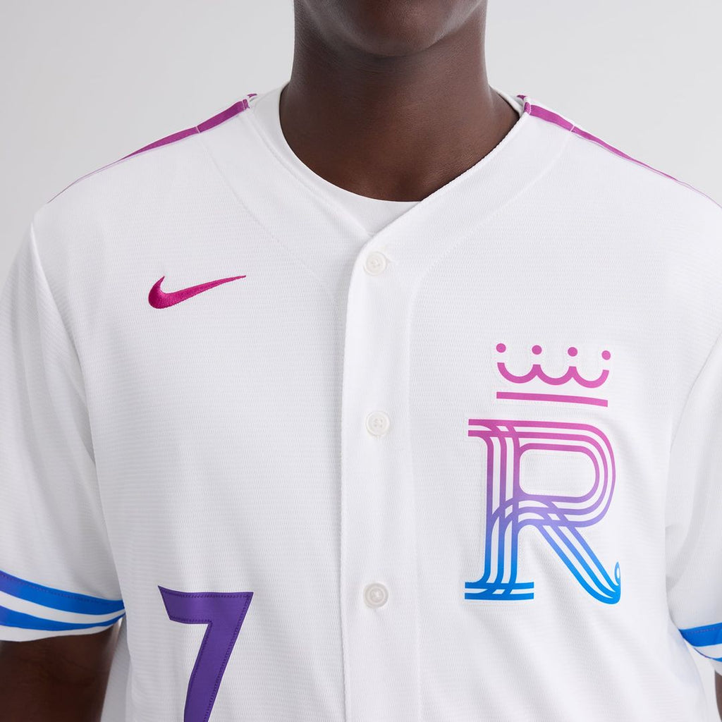 Kansas City Royals Bobby Witt Jr. 2026 City Connect Stadium Jersey | White