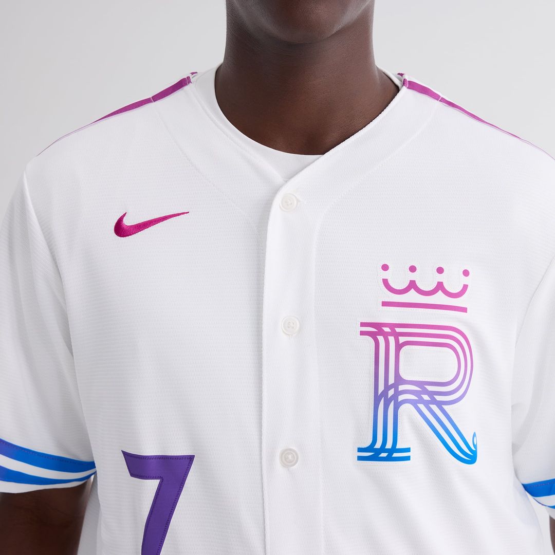 Kansas City Royals Bobby Witt Jr. 2026 City Connect Stadium Jersey | White