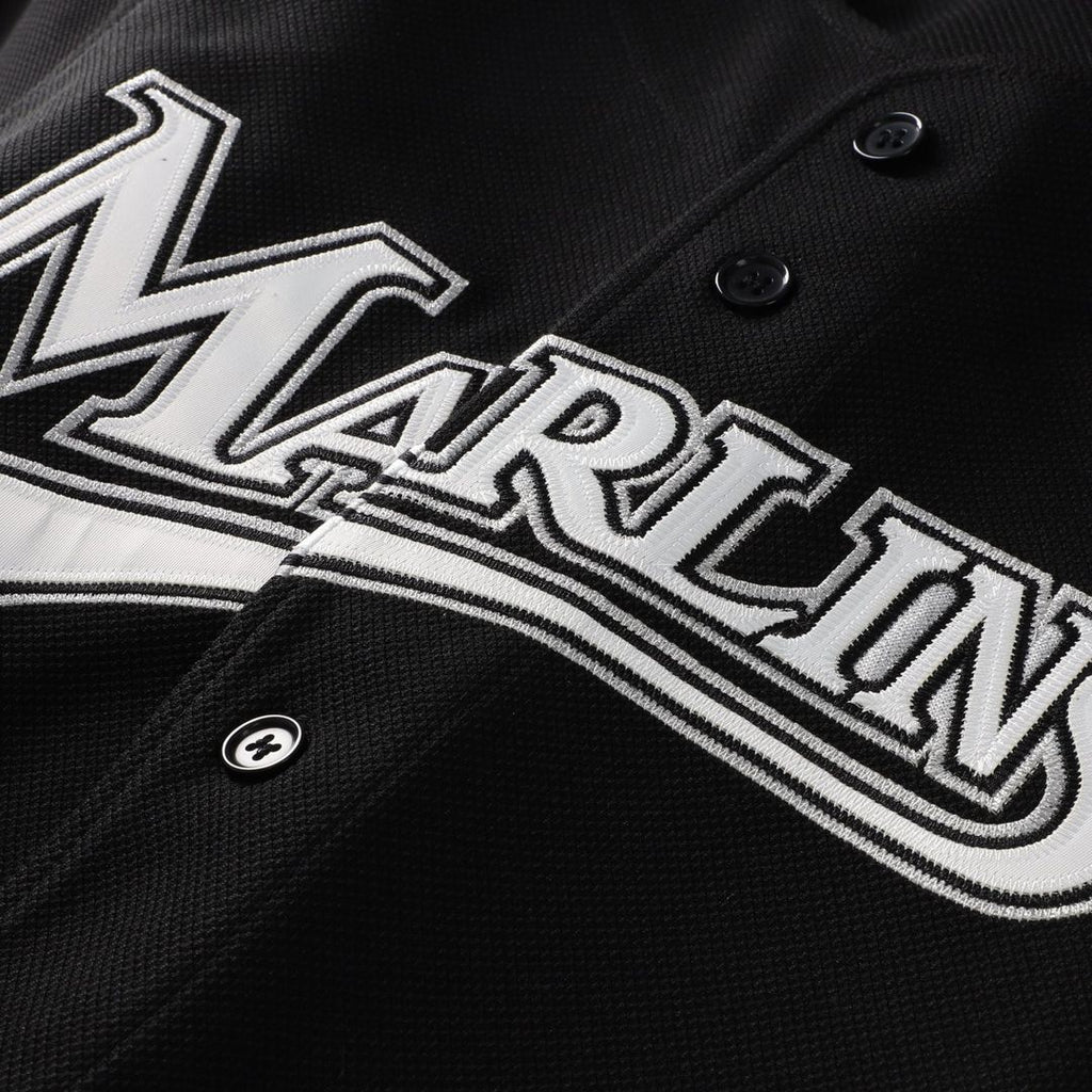 Miami Marlins Miguel Cabrera Big & Tall Cooperstown Mesh Batting Practice Jersey | Black
