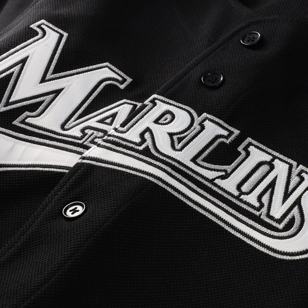 Miami Marlins Miguel Cabrera Big & Tall Cooperstown Mesh Batting Practice Jersey | Black