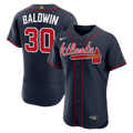 Atlanta Braves Drake Baldwin Alternate MLB Awards Authentic Jersey | Navy