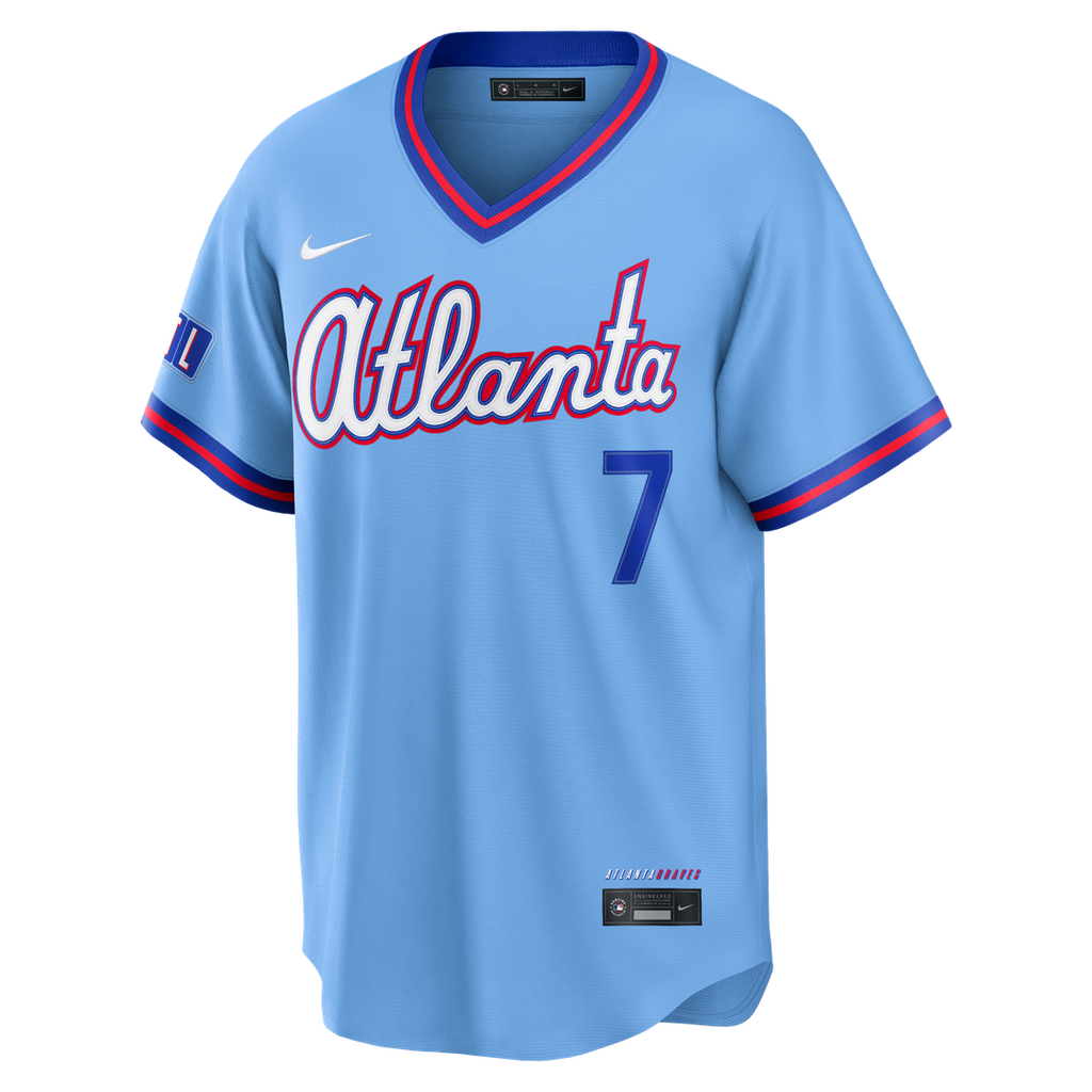Atlanta Braves Ha - Seong Kim 2026 City Connect Stadium Jersey | Powder Blue