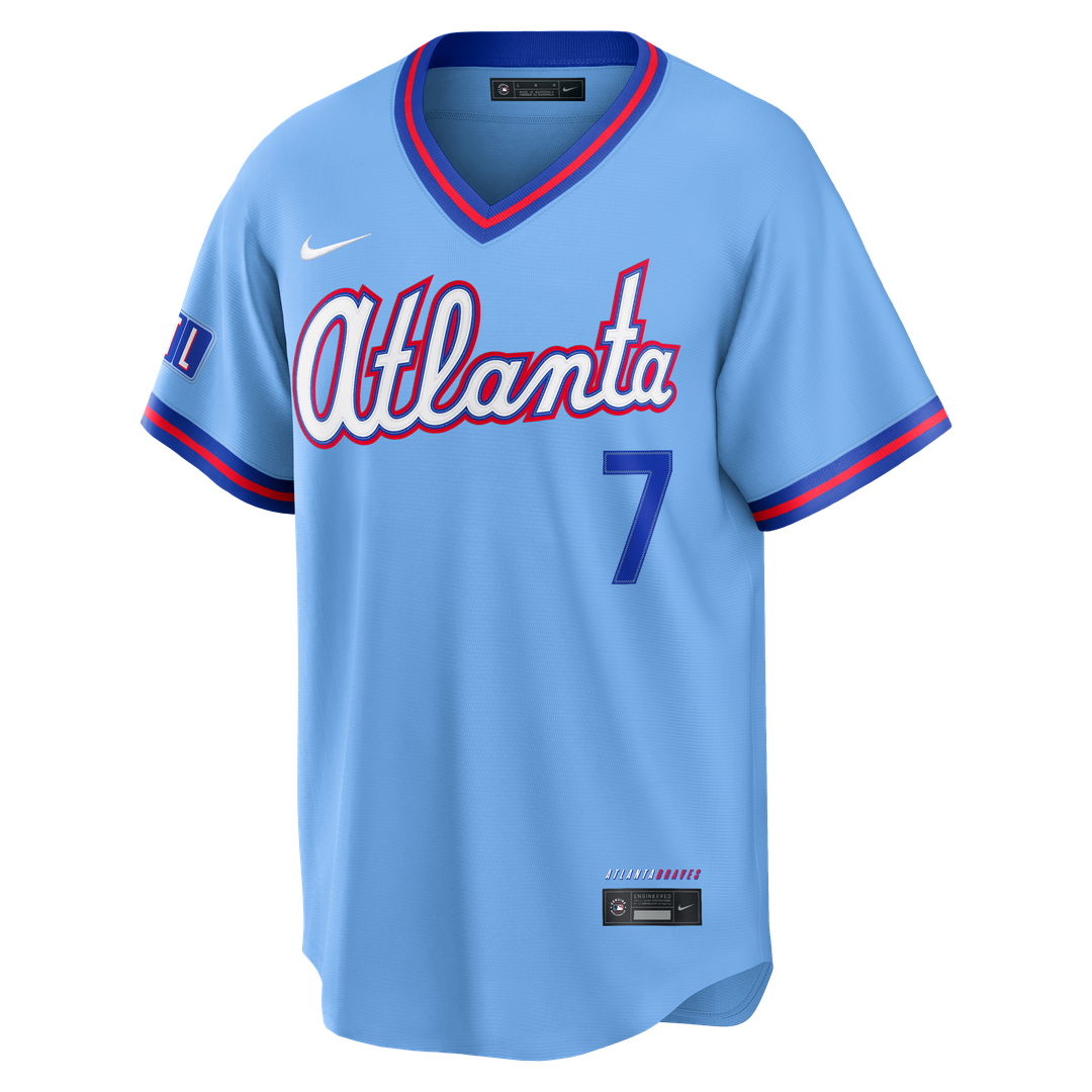 Atlanta Braves Ha - Seong Kim 2026 City Connect Stadium Jersey | Powder Blue