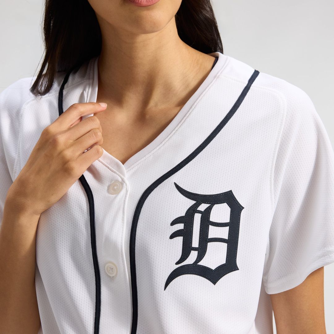 Detroit Tigers Women's Home Limited Jersey | White