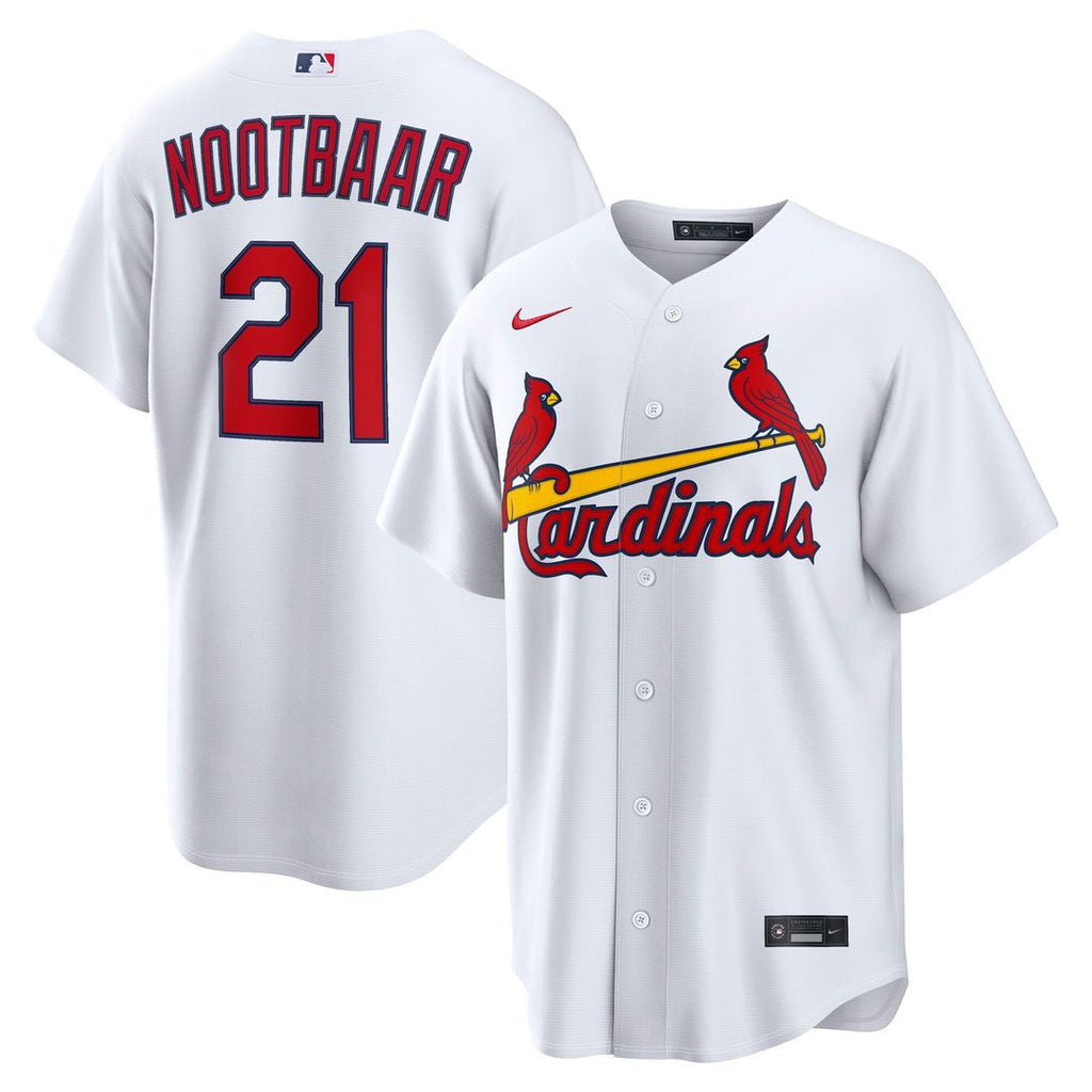 St. Louis Cardinals Lars Nootbaar Home Replica Jersey | White