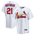 St. Louis Cardinals Lars Nootbaar Home Replica Jersey | White