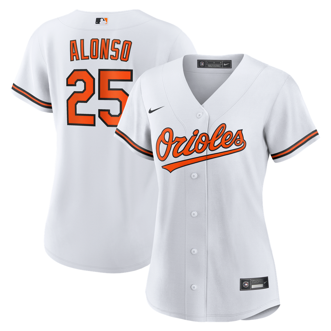 Baltimore Orioles Pete Alonso Women's Home Replica Jersey | White