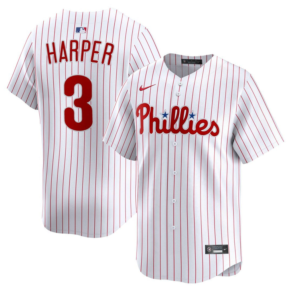 Philadelphia Phillies Bryce Harper Home Limited Jersey | White