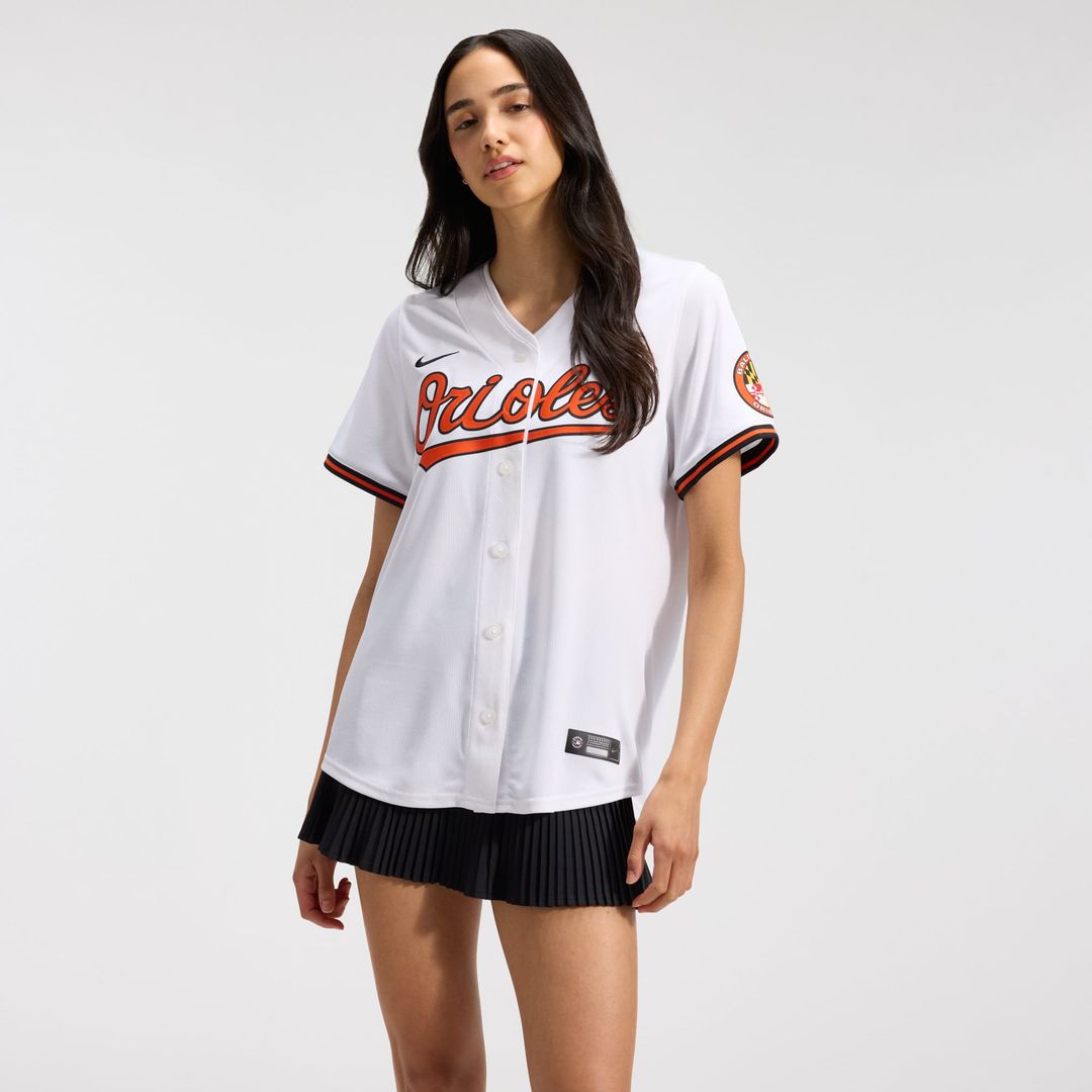Baltimore Orioles Women's Home Limited Jersey | White