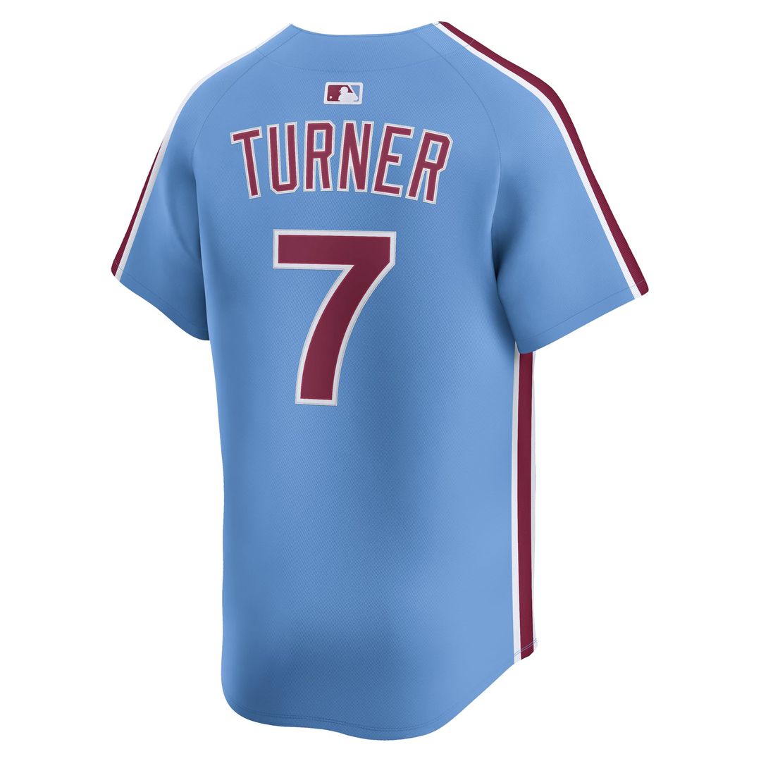 Philadelphia Phillies Trea Turner Alternate Limited Jersey | Light Blue
