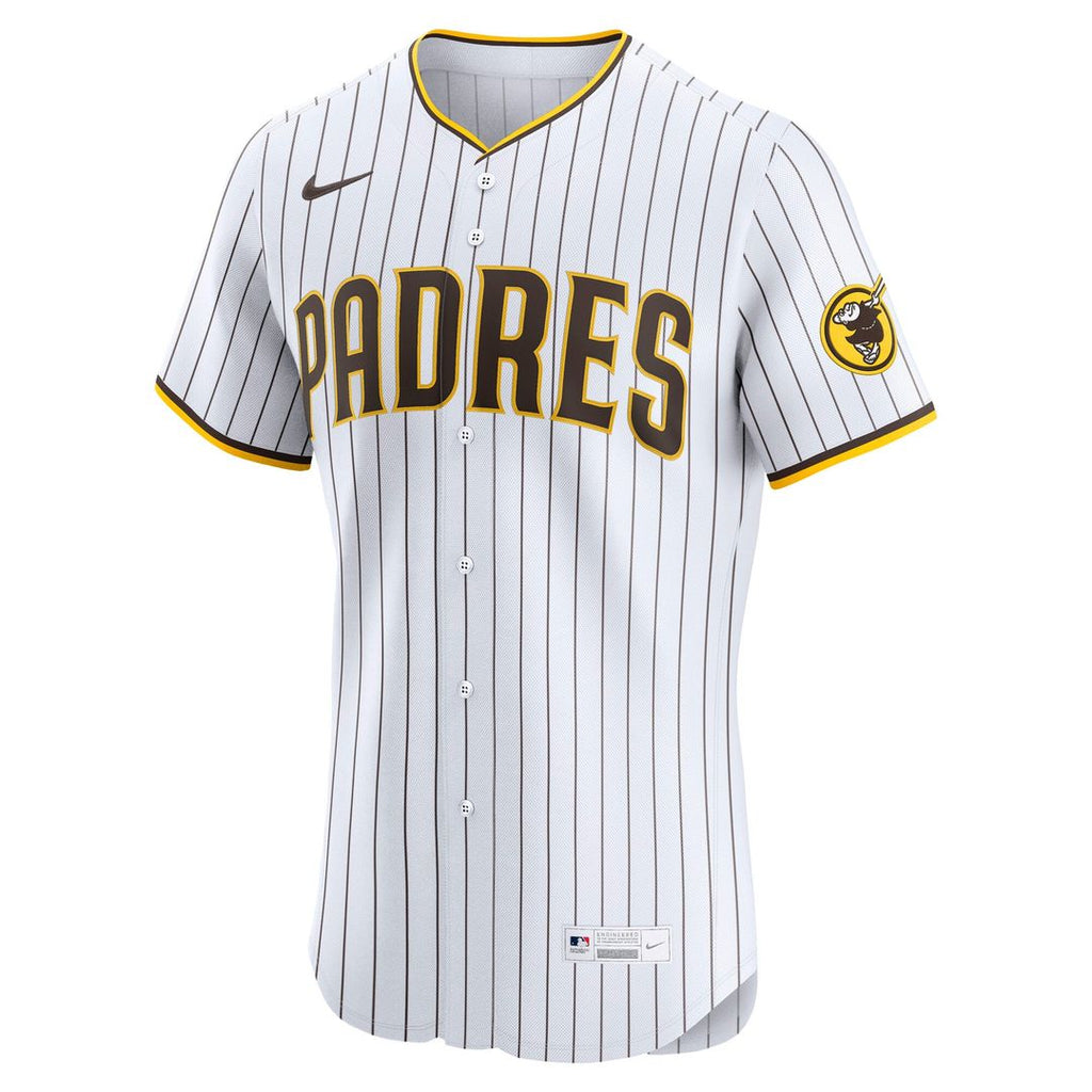 San Diego Padres Home Elite Jersey | White