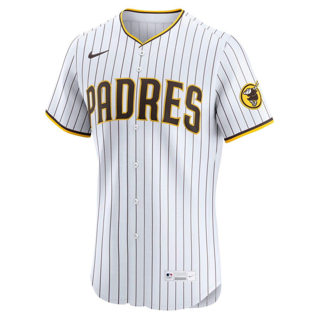San Diego Padres Home Elite Jersey | White
