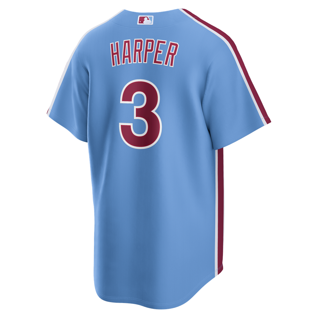 Philadelphia Phillies Bryce Harper Road Replica Jersey | Gray
