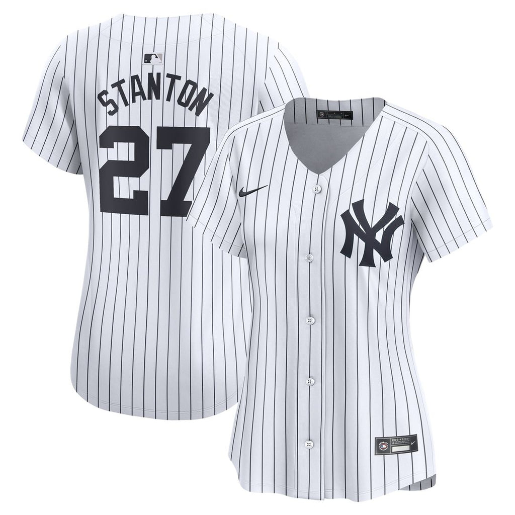 New York Yankees Giancarlo Stanton Women's Home Limited Jersey | White