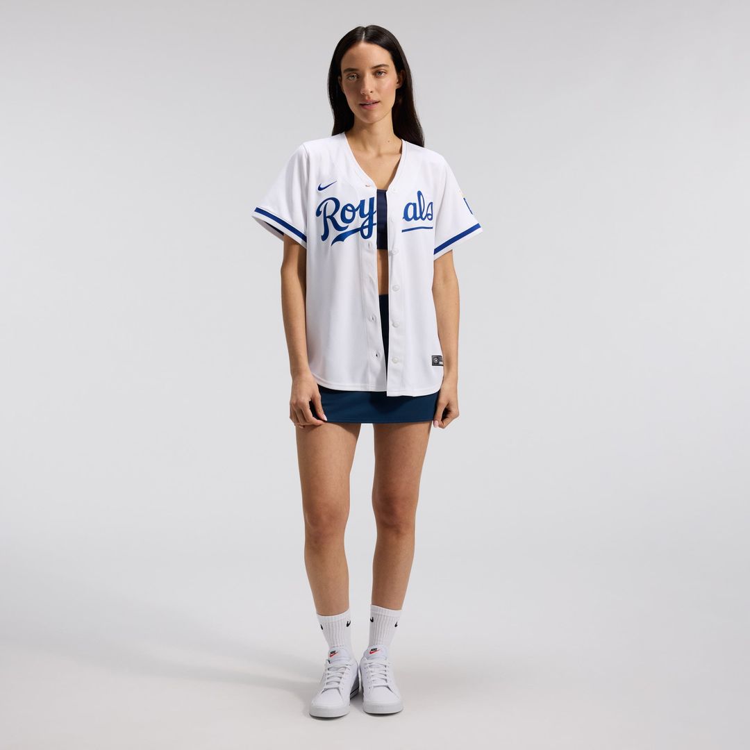 Kansas City Royals Women's Home Limited Jersey | White