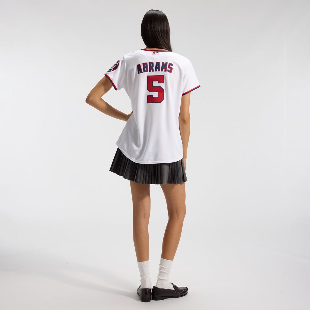 Washington Nationals CJ Abrams Women's Home Replica Jersey | White