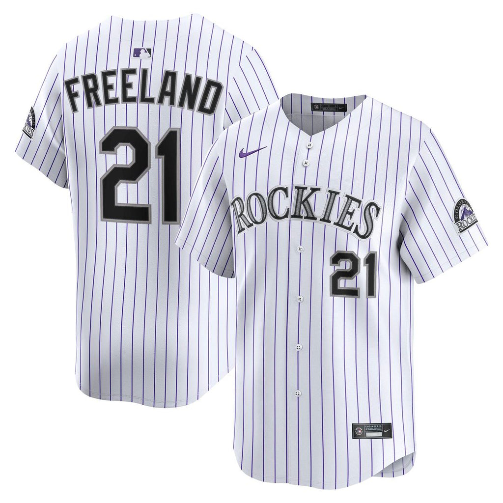 Colorado Rockies Kyle Freeland Home Limited Jersey | White