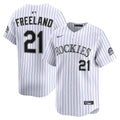 Colorado Rockies Kyle Freeland Home Limited Jersey | White