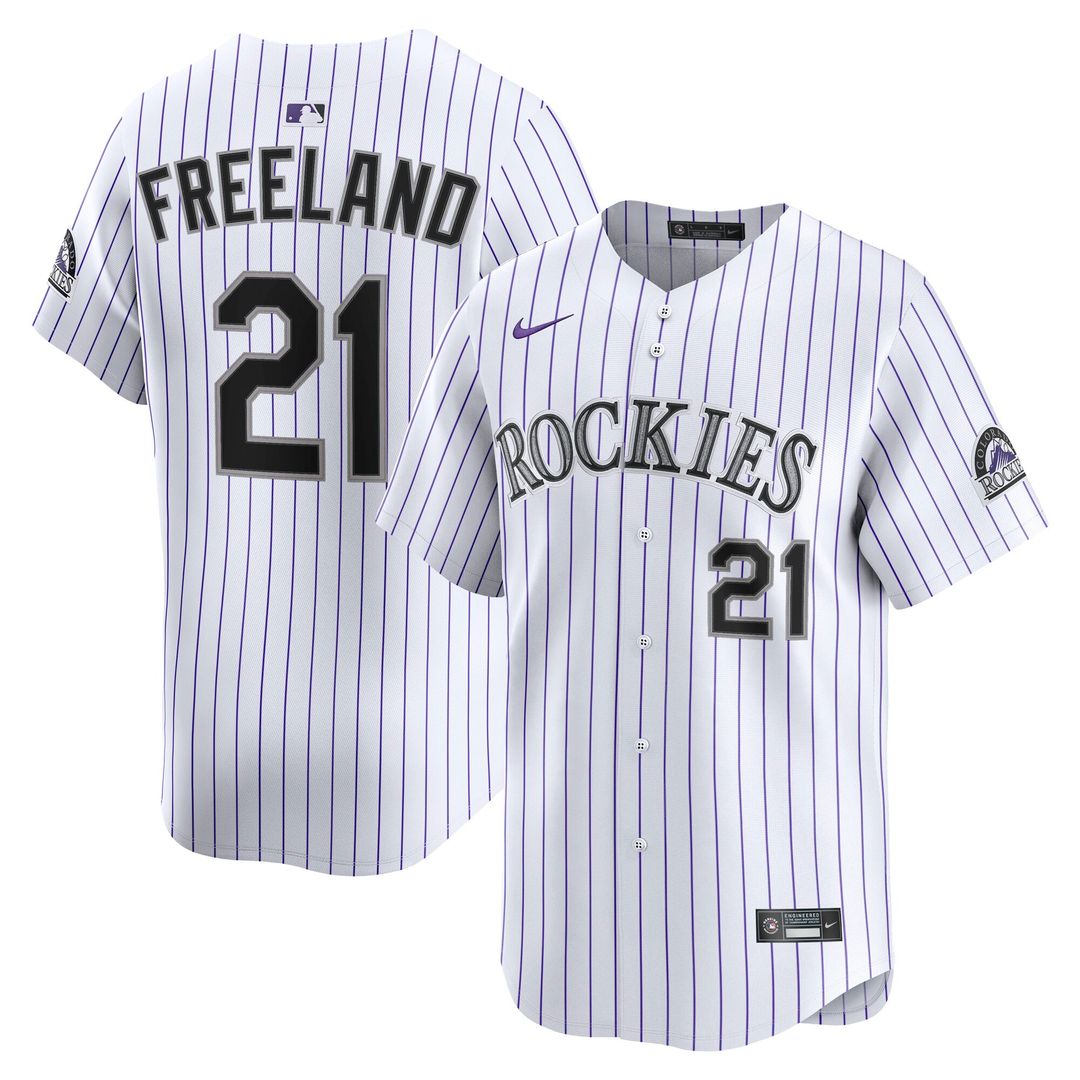 Colorado Rockies Kyle Freeland Home Limited Jersey | White