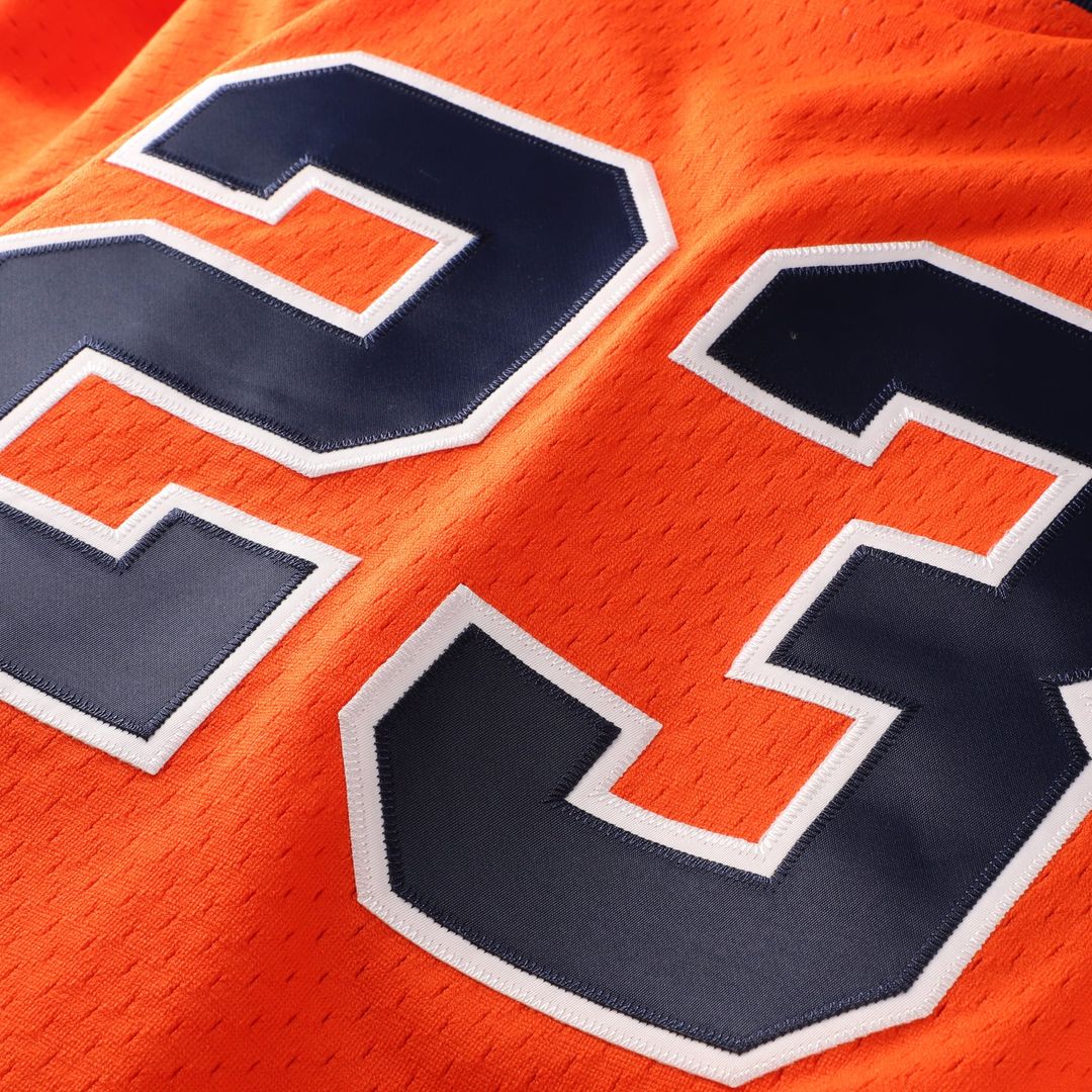 Detroit Tigers Kirk Gibson Cooperstown Mesh Batting Practice Button-Up Jersey | Orange