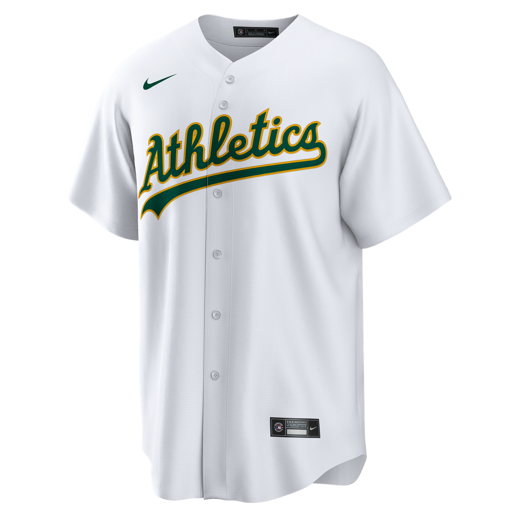Athletics Jeff McNeil Home Replica Jersey | White