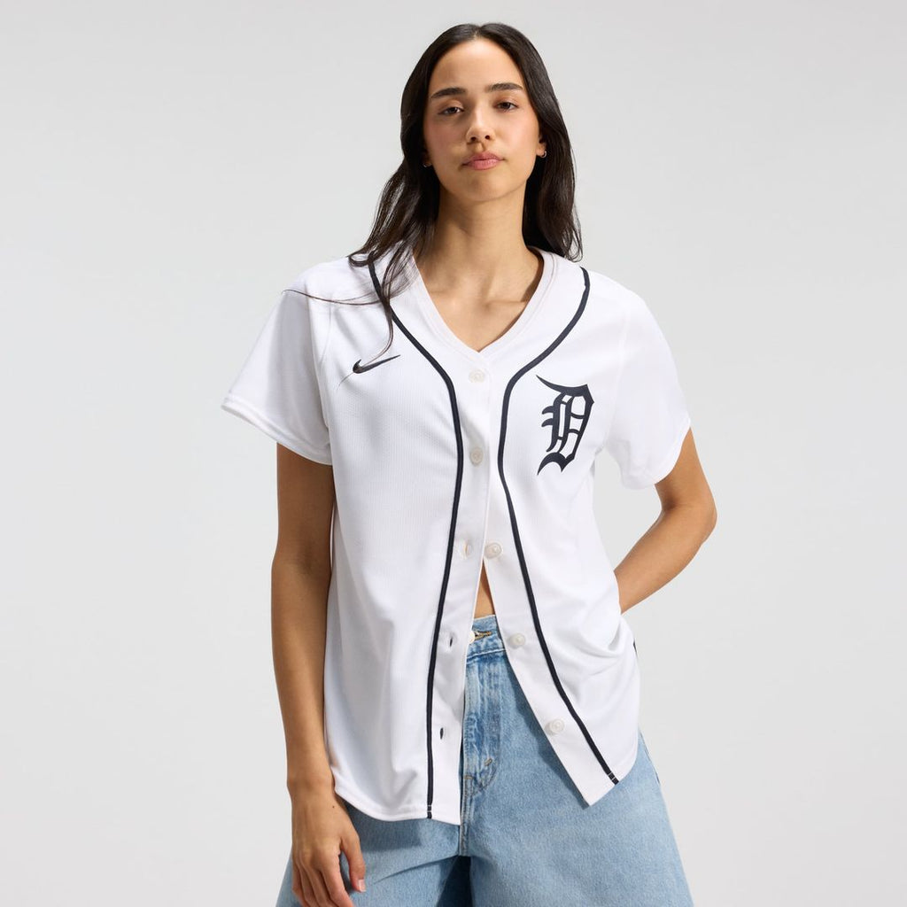 Detroit Tigers Women's Home Limited Jersey | White