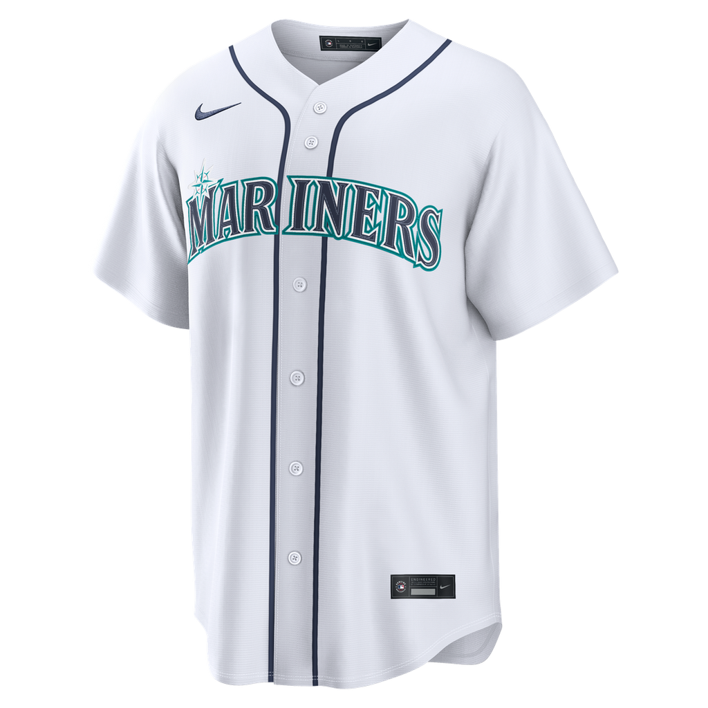 Seattle Mariners Josh Naylor Home Replica Jersey | White