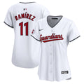 Cleveland Guardians Jose Ramirez Women's Home Limited Jersey | White