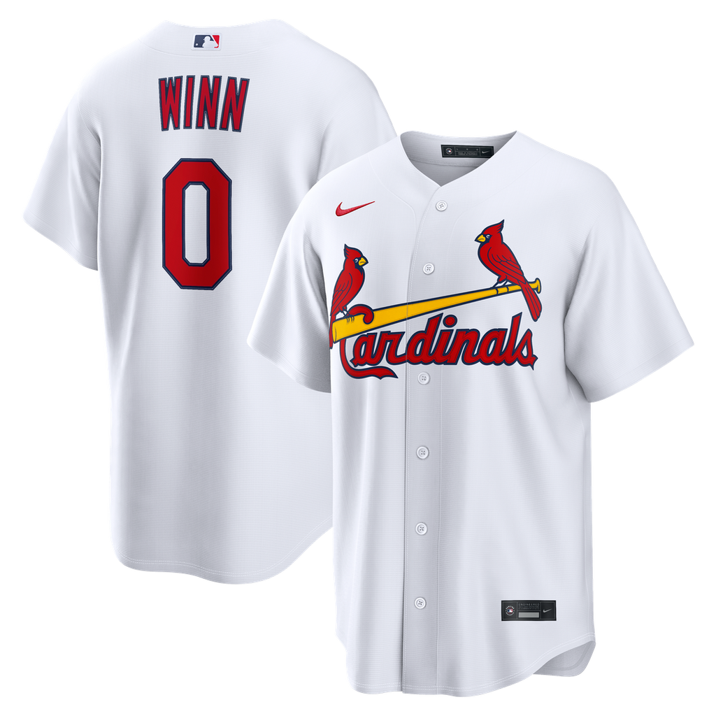 St. Louis Cardinals Masyn Winn Home Replica Jersey | White
