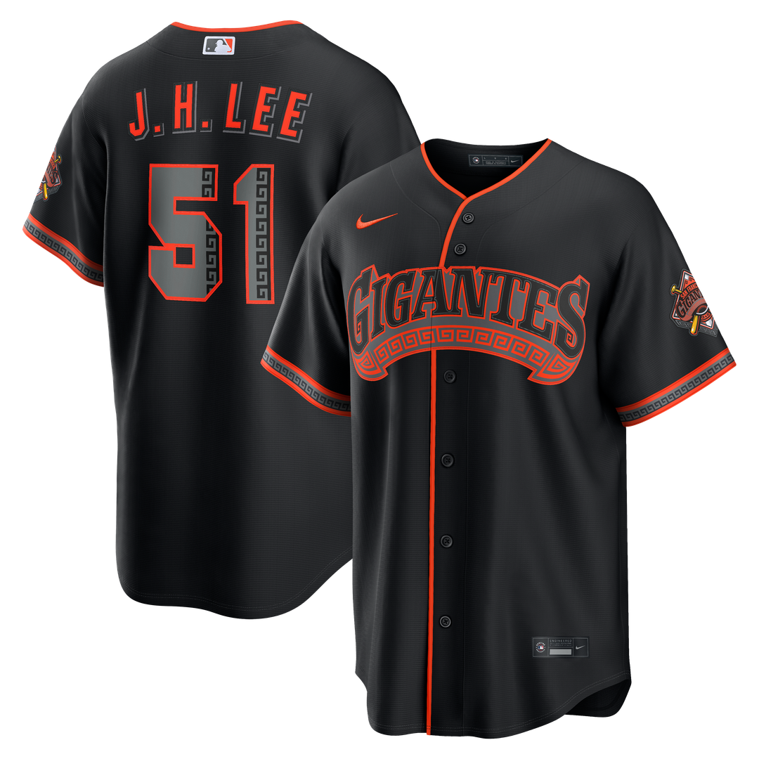 San Francisco Giants Jung Hoo Lee Alternate Stadium Jersey | Black