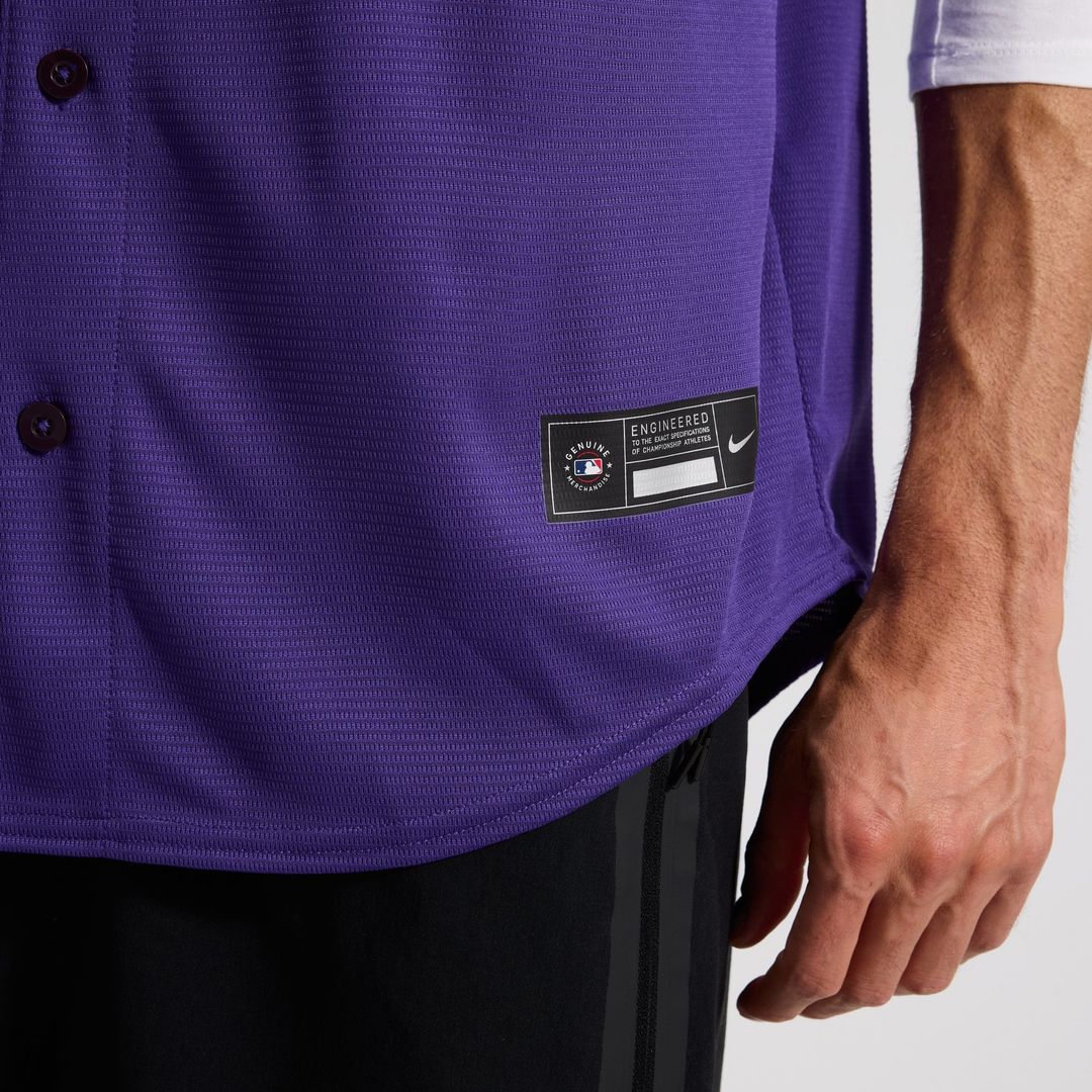 Colorado Rockies Alternate Replica Team Jersey | Purple