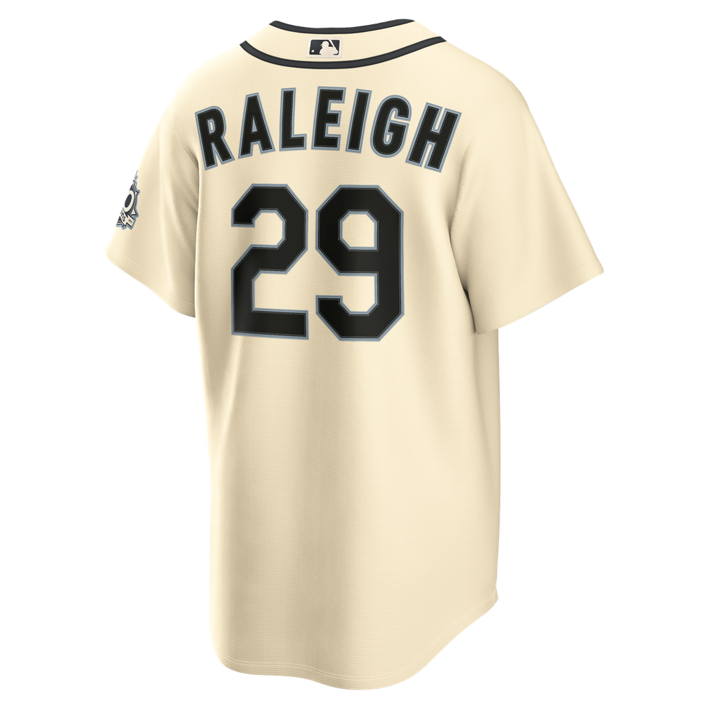 Seattle Mariners Cal Raleigh Alternate Stadium Jersey | Cream
