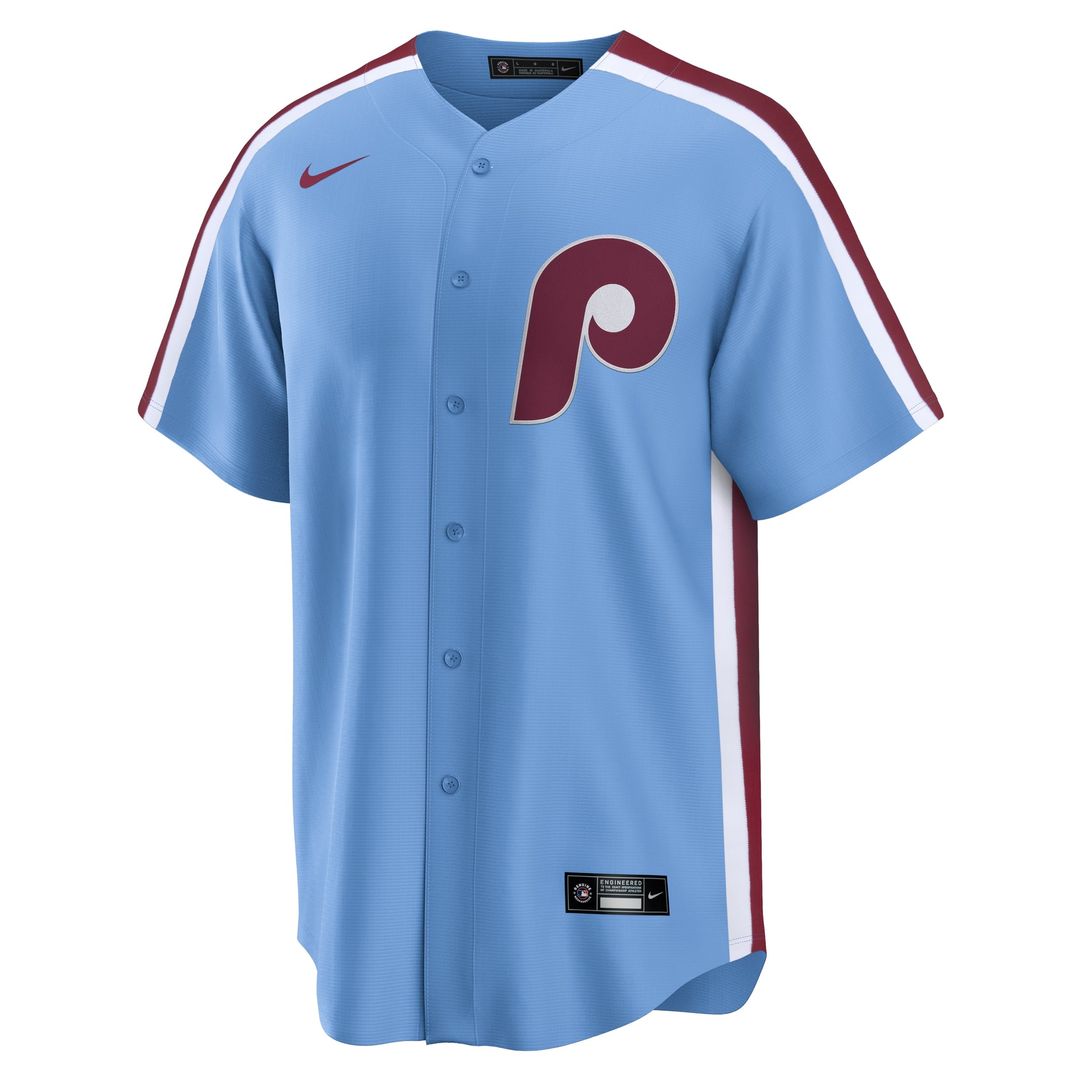 Philadelphia Phillies Kyle Schwarber Alternate, 1st Replica Jersey | Light Blue