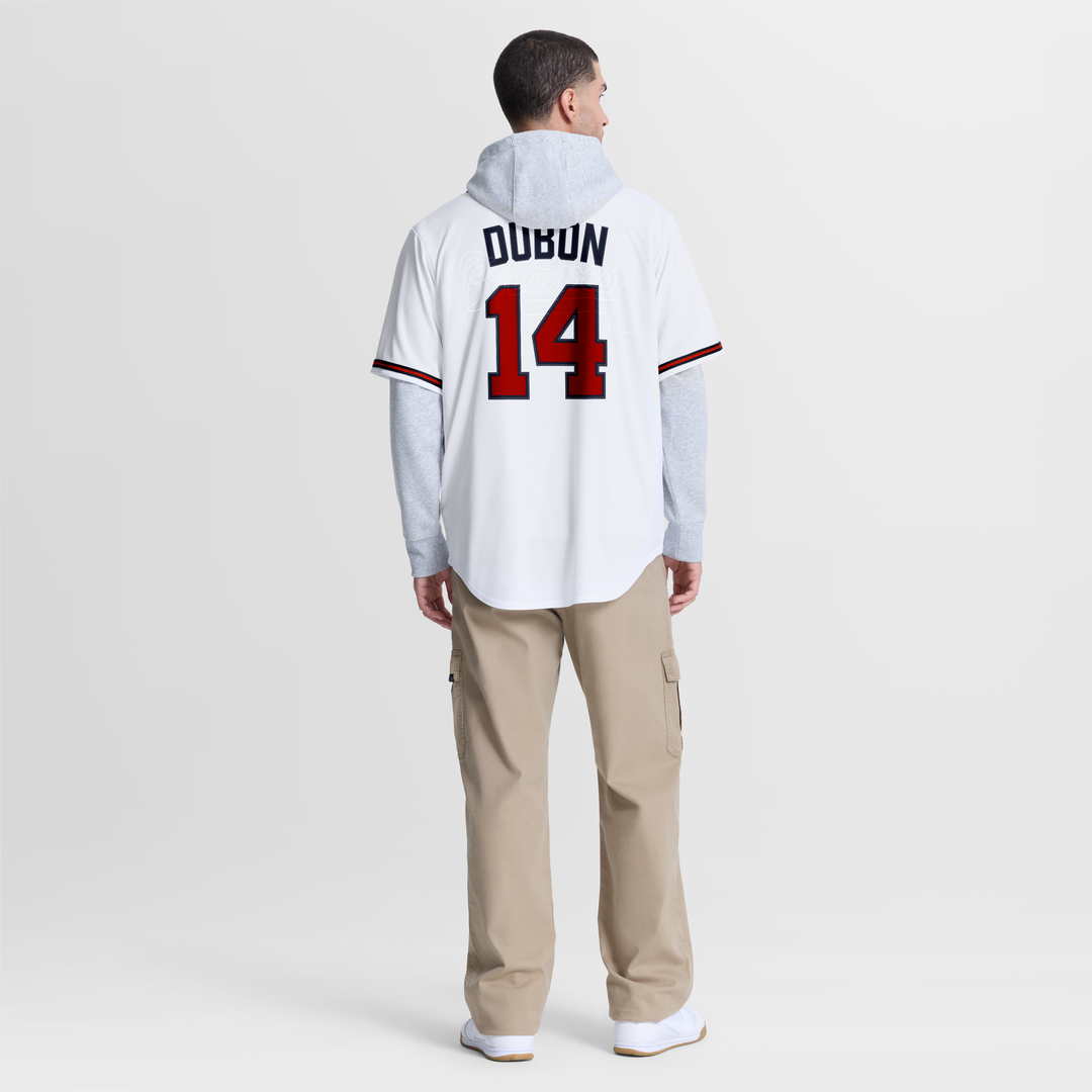 Atlanta Braves Mauricio Dubón Home Replica Jersey | White