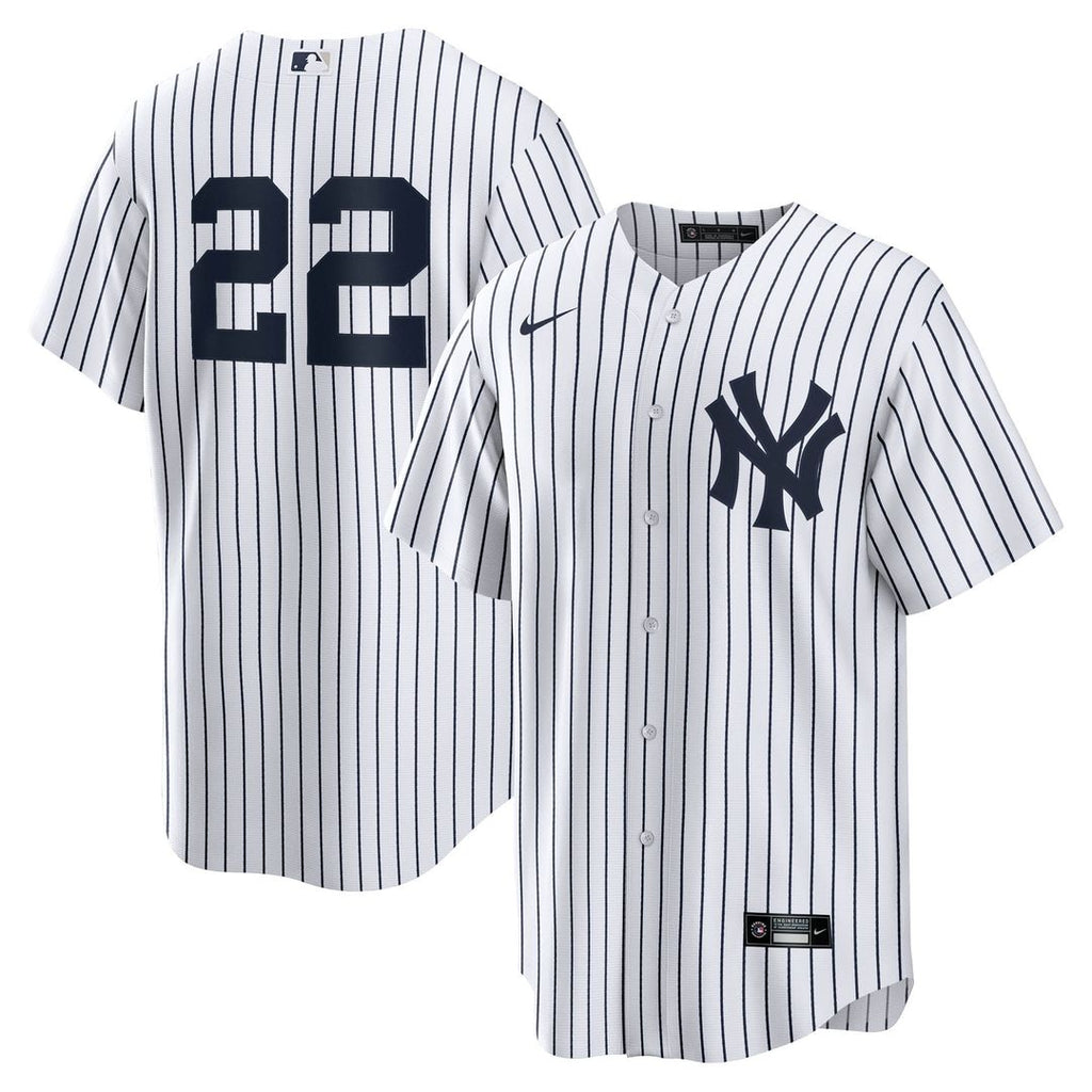 New York Yankees Ben Rice Home Replica Jersey | White