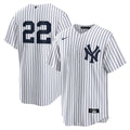 New York Yankees Ben Rice Home Replica Jersey | White