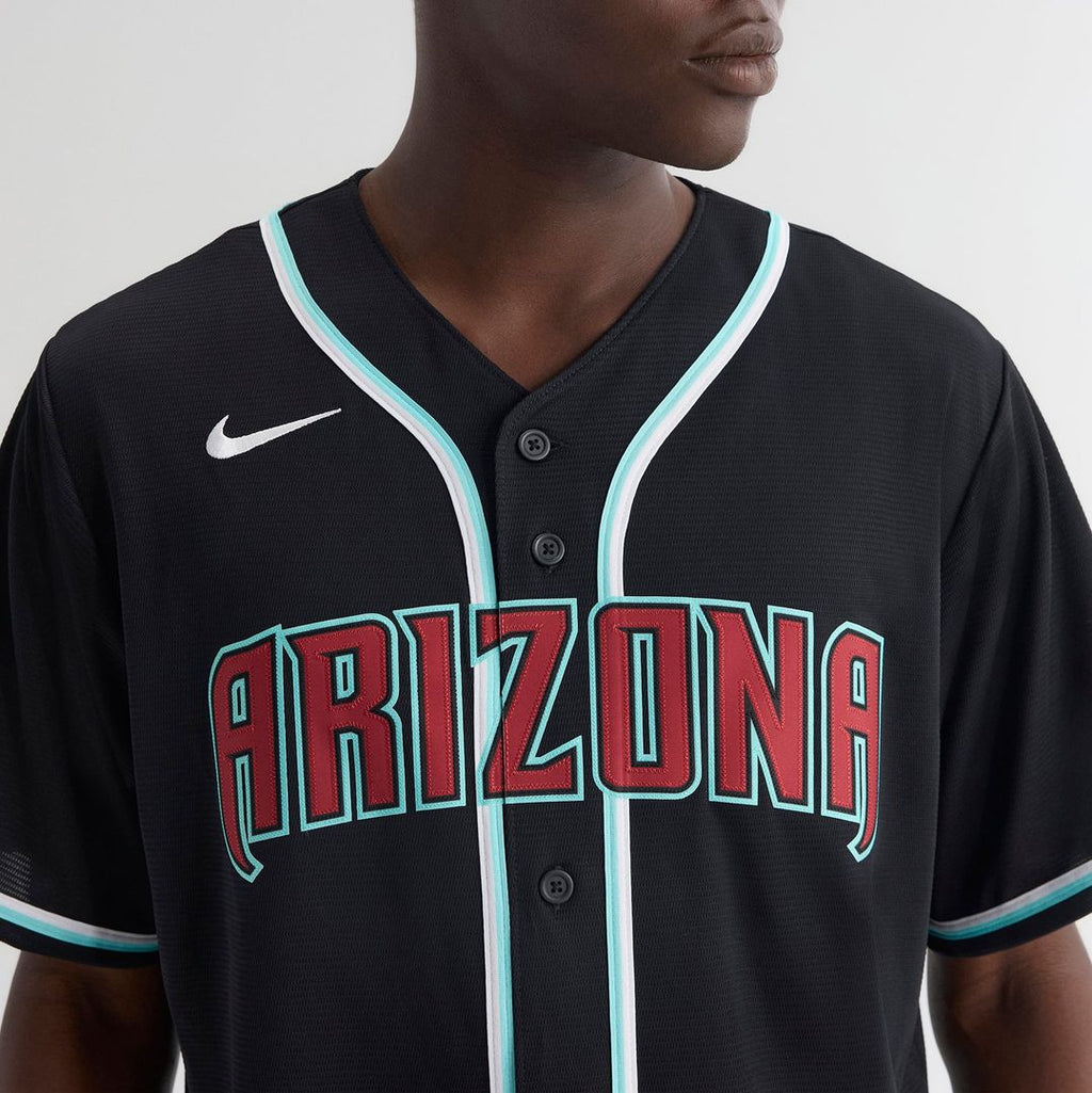 Arizona Diamondbacks Fashion Replica Black Out Jersey
